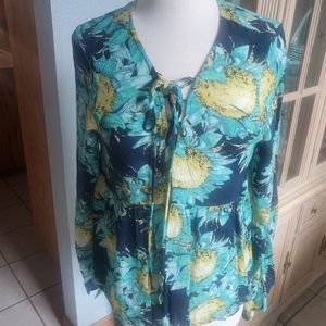 Flowy blouse🌻 umgee sz small